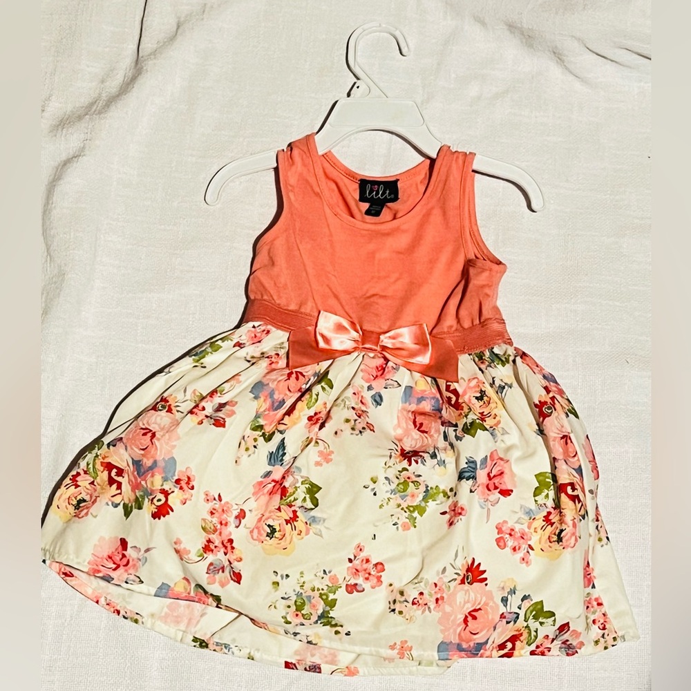 Floral Spring Dress (Toddler 3T)